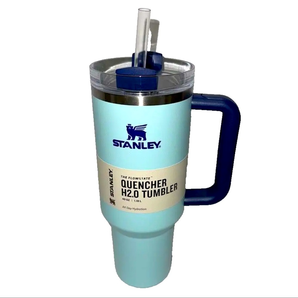 Stanley 40oz blue cup